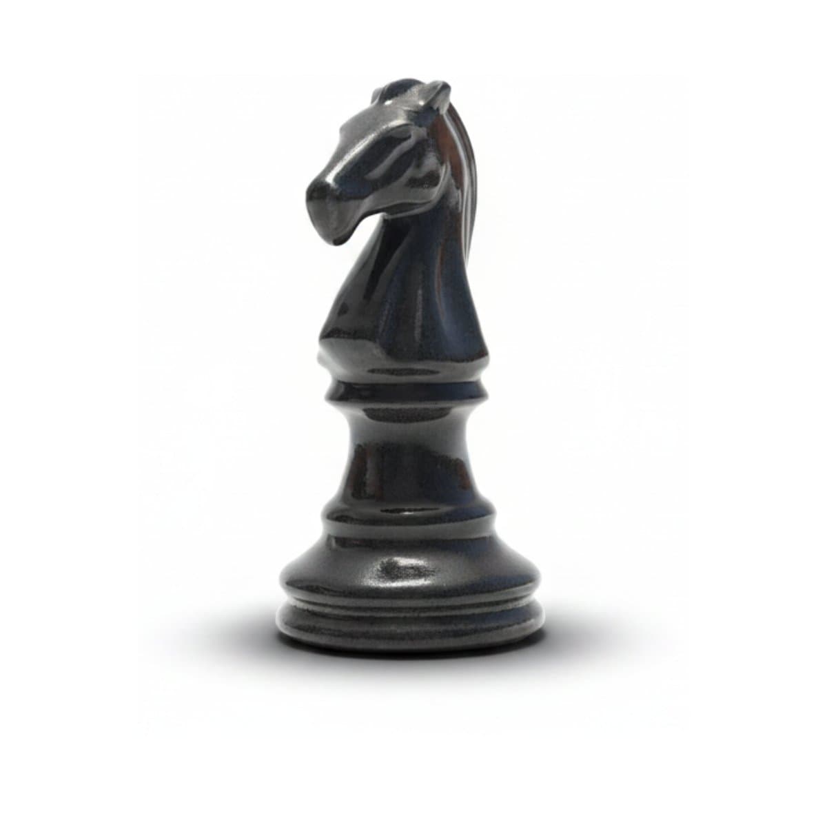 Caballo Ajedrez — Negro / Semi Matte